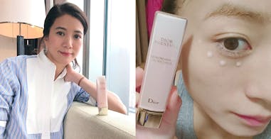 眼霜推薦 袁詠儀  Dior 迪奧 玫瑰花蜜活養精華眼霜｜美周報