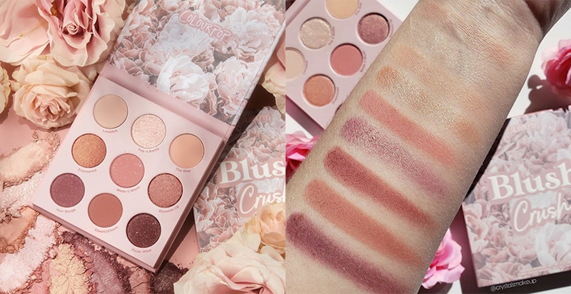 眼影盤推薦 眼影 Colourpop Blush Crush｜美周報