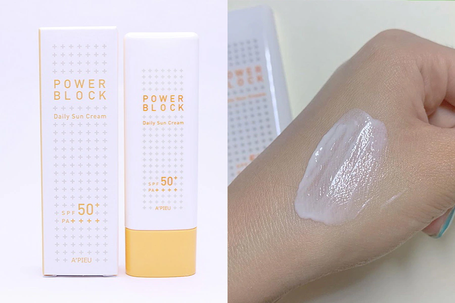 防曬乳 防曬乳推薦 Apieu Power Block 提亮防曬隔離|美周報
