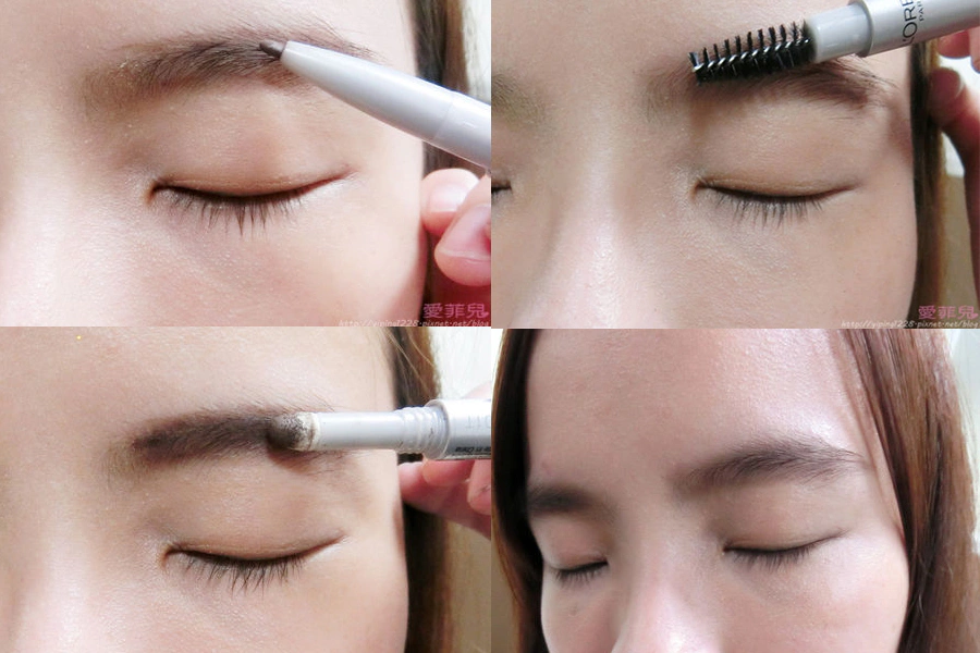 美妝小物推薦 眉筆 眉刷 眉粉 LOREAL Paris 巴黎萊雅3合1立體眉彩筆|美周報