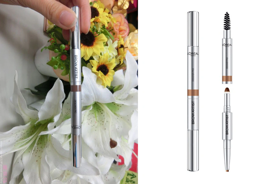 美妝小物推薦 眉筆 眉粉 眉刷 LOREAL Paris 巴黎萊雅3合1立體眉彩筆|美周報