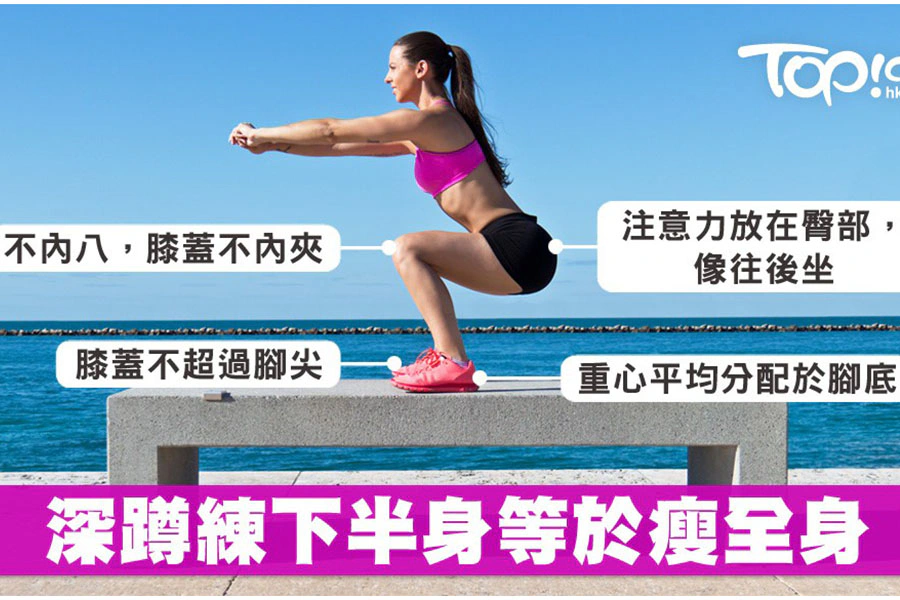 在家運動 肌耐力運動 深蹲|美周報