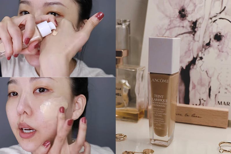 眼鏡妝教學 LANCOME蘭蔻超極光精華水粉底｜美周報