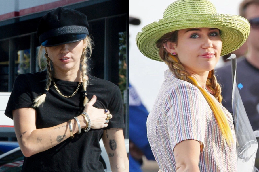 Miley Cyrus 髮型 辮髮 辮子|美周報