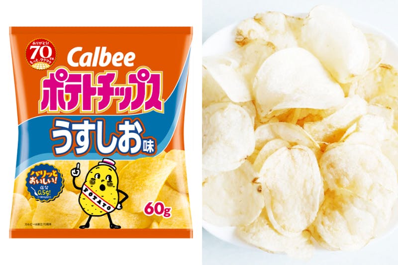 美周報｜Calbee 薯條 淡鹽味