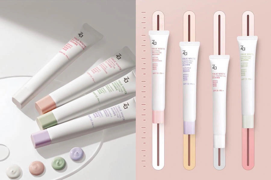 防曬推薦 Za 美白防曬霜EX 勻透綠/透亮紫/柔光粉 SPF33 PA++|美周報