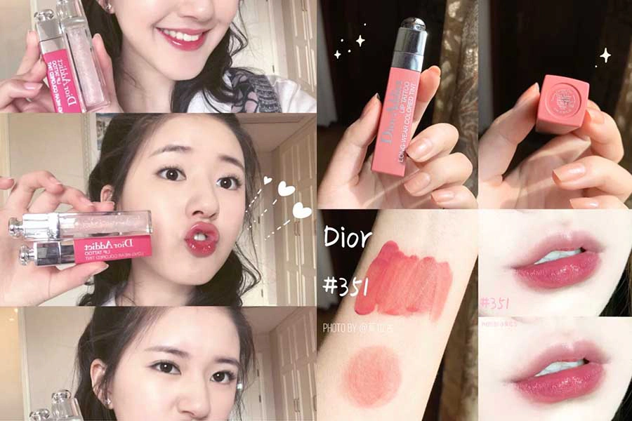 唇膏推薦 DIOR 癮誘超模染唇露 (#351)|美周報