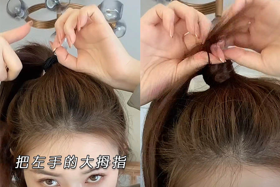 馬尾 編髮 綁髮 教學|美周報