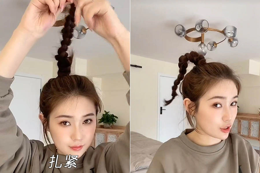 馬尾 編髮 綁髮 教學|美周報