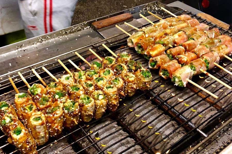 宜蘭 羅東夜市 美食推薦 三星蔥肉串｜美周報