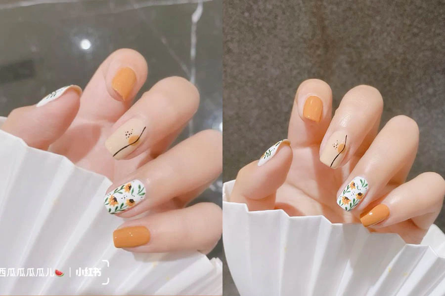 碎花 指甲 美甲 彩繪 推薦|美周報