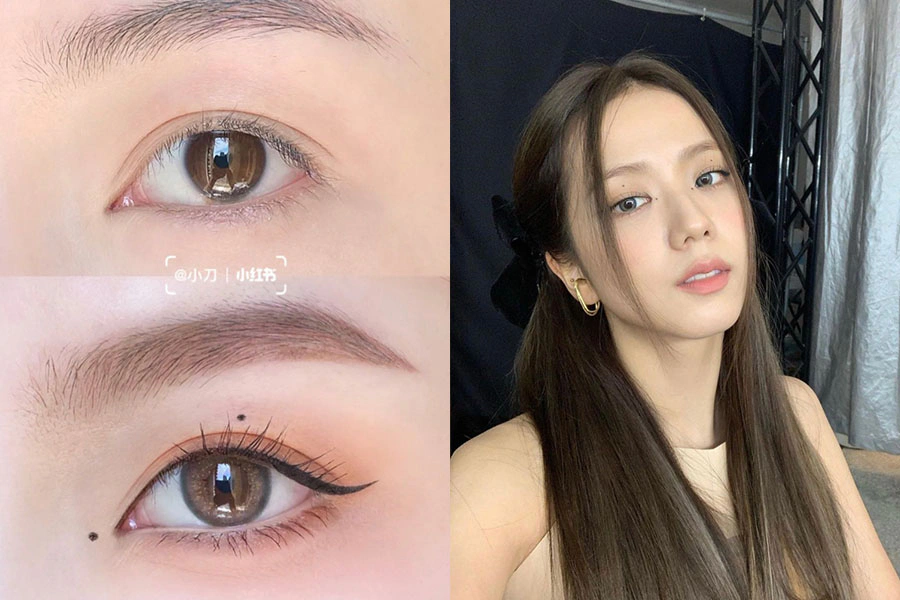 妝容教學 Jisoo 黑桃點痣妝|美周報