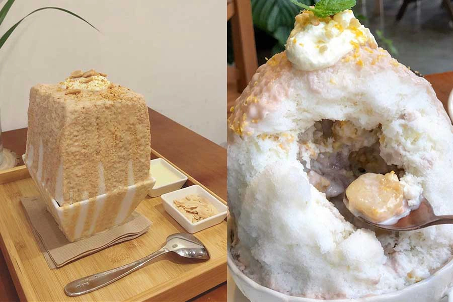 冰品推薦 特色冰品 冰店 花店裡吃冰 花樂居花坊|美周報