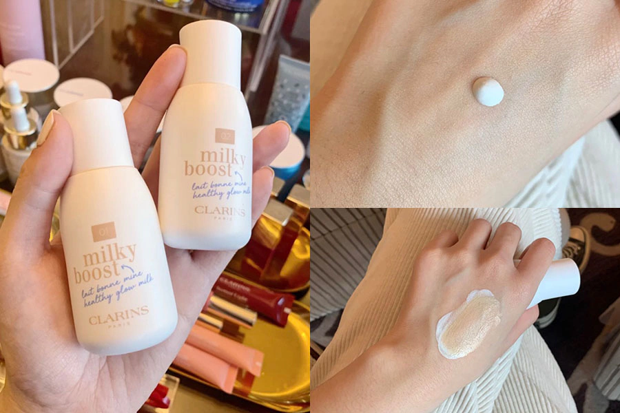 粉底液推薦 霧光感粉底 Clarins克蘭詩 蜜桃美肌奶昔|美周報