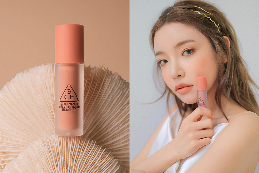 腮紅推薦 3CE VELVET LIQUID BLUSHER #Like That|美周報