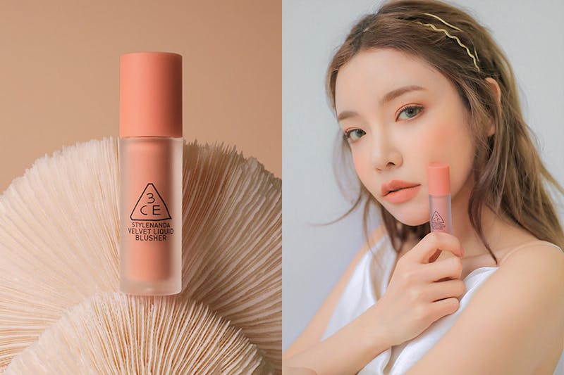 腮紅推薦 3CE VELVET LIQUID BLUSHER #Like That｜美周報