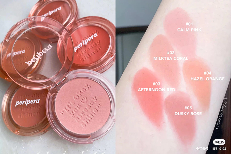 腮紅推薦 peripera Sunshine Cheek 系列腮红 |美周報