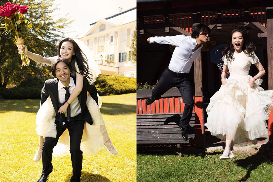 舒淇&馮德倫 婚紗 結婚|美周報