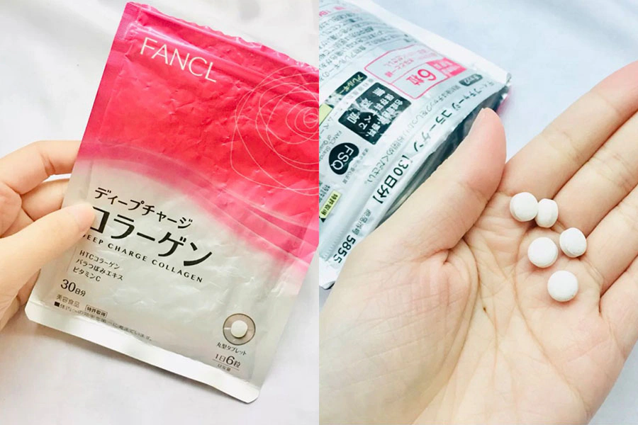膠原蛋白推薦 FANCL芳珂 HTC 膠原蛋白錠|美周報