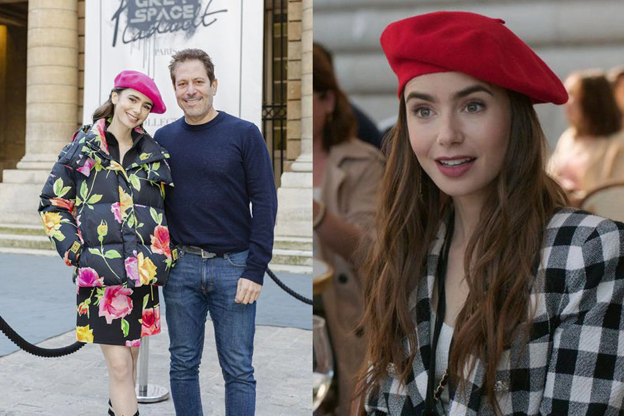Netflix劇集 艾蜜莉在巴黎 Emily in paris 莉莉柯林斯 Lily Collins 帽款穿搭 貝蕾帽|美周報