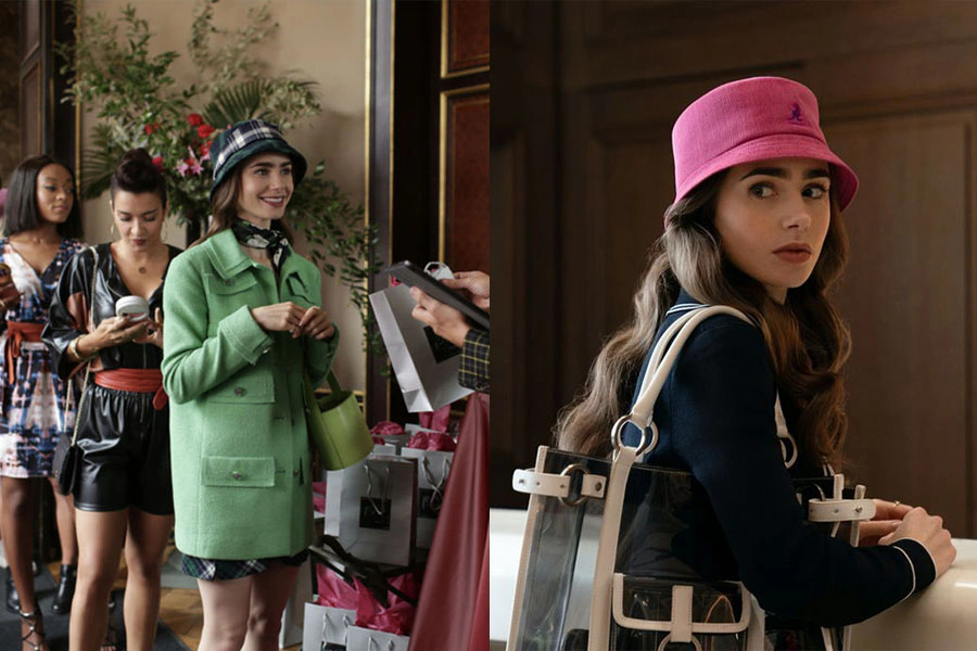Netflix劇集 艾蜜莉在巴黎 Emily in paris 莉莉柯林斯 Lily Collins 帽款穿搭 漁夫帽|美周報