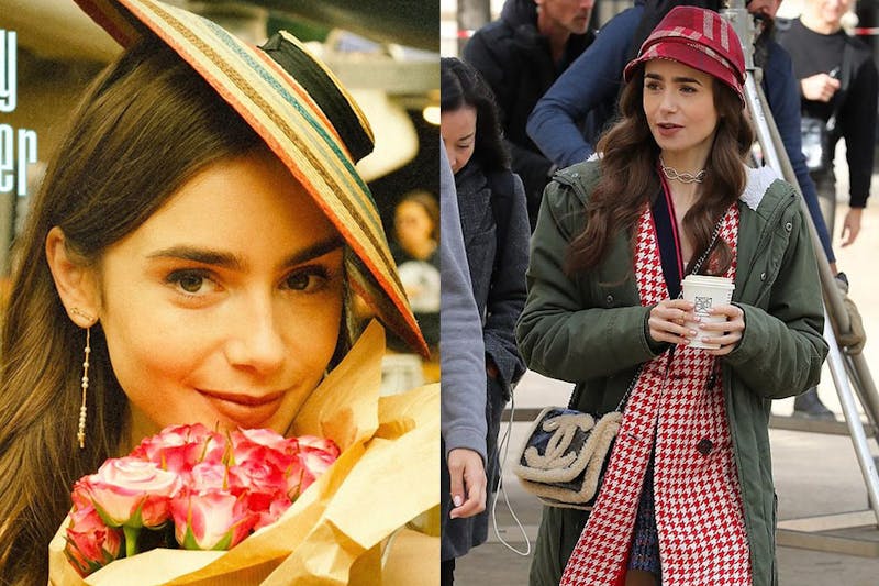 Netflix劇集 艾蜜莉在巴黎 Emily in paris 莉莉柯林斯 Lily Collins 帽款穿搭 小禮帽｜美周報