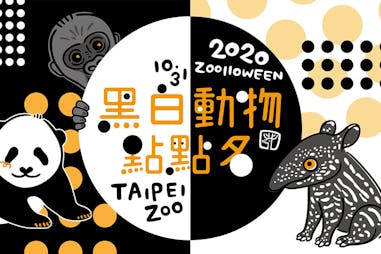 2020台北萬聖節活動資訊 台北市立動物園XZoolloween嘉年華-黑白動物點點名｜美周報