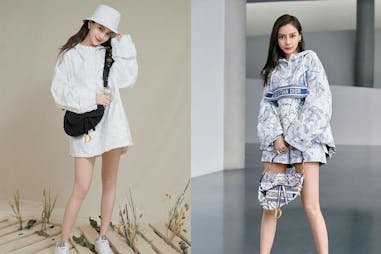 帽T穿搭推薦 下半身失蹤 楊穎Angelababy｜美周報