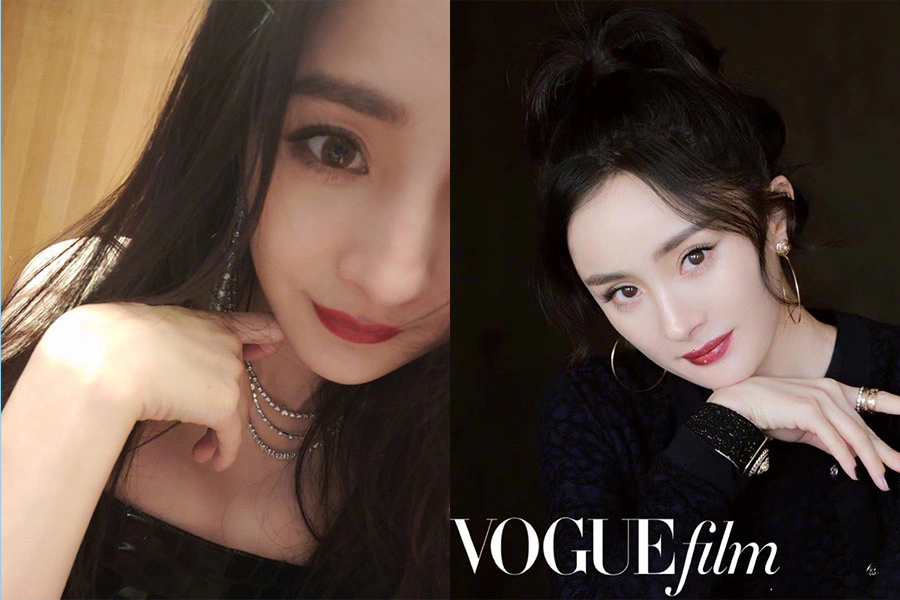 《狐狸眼妝》楊冪 VogueFilm時裝電影盛事|美周報