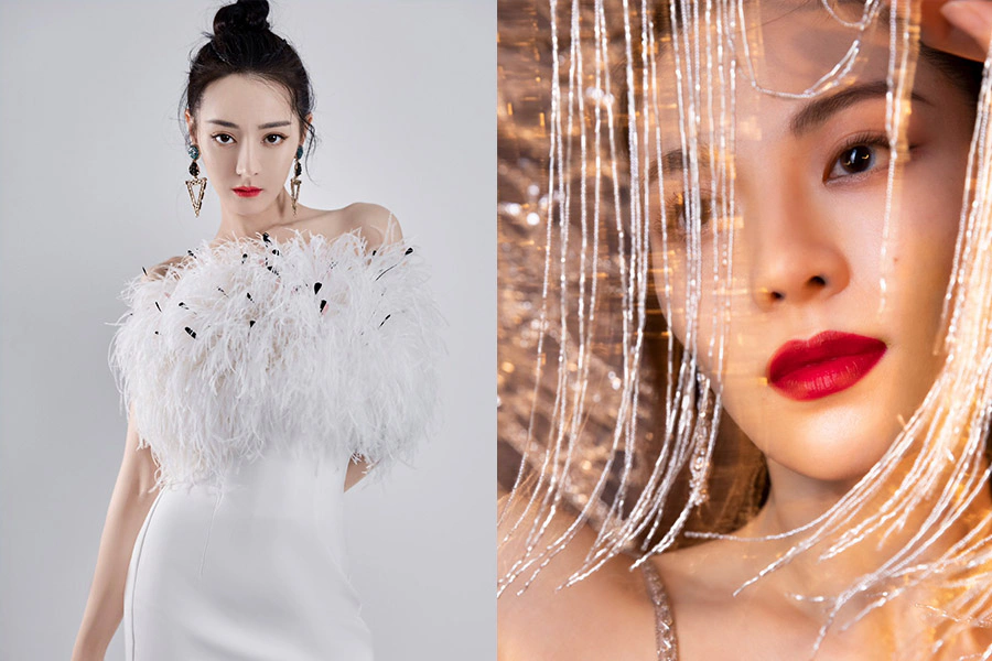 紅唇女星 迪麗熱巴 鍾楚曦|美周報