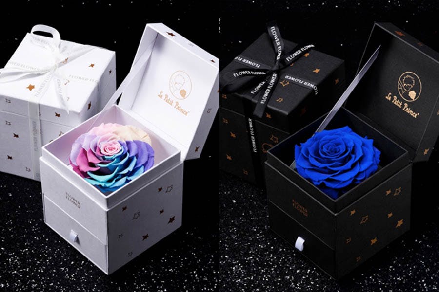 #2021情人節禮物推薦|FLOWER FLOWER花的 X Le Petit Prince 聯名B612 Heart厄瓜多永恆玫瑰花禮|美周報