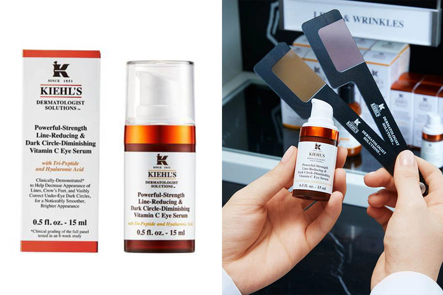 眼霜推薦 KIEHL’S 契爾氏 超能左型 C 撫紋亮眼精華|美周報