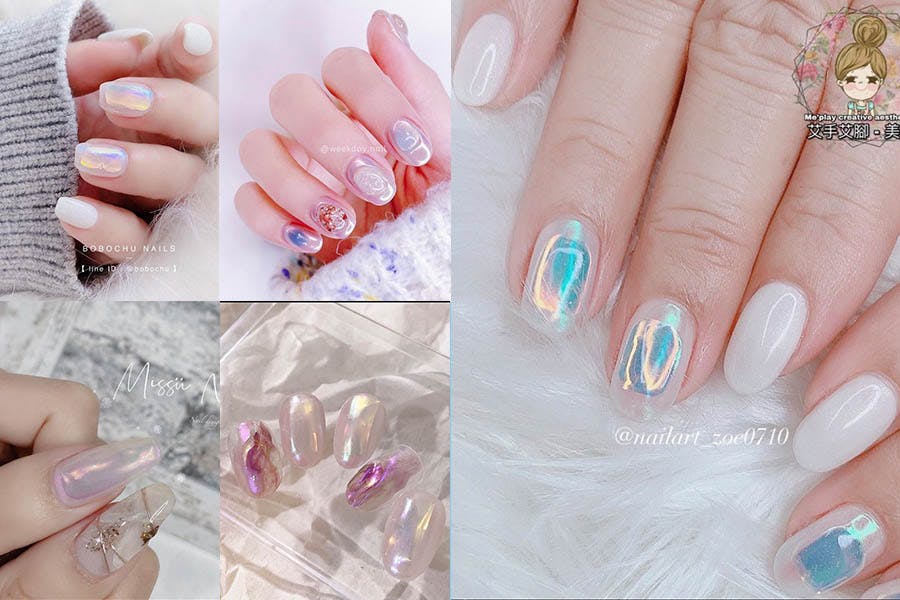 透亮光泽如宝石般闪耀,连jennie也入坑|美甲推荐】_缘分网
