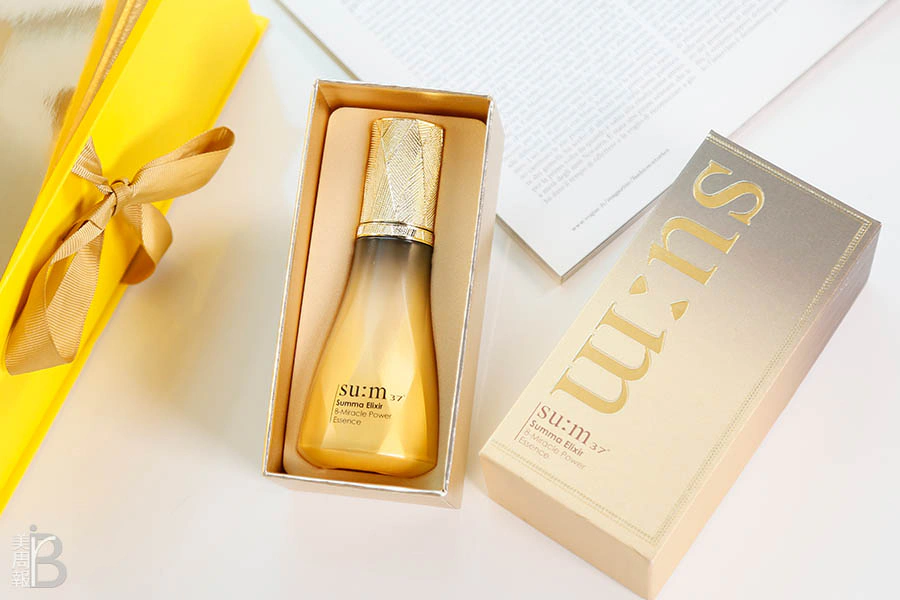 su:m37甦秘 肌秘露 青春奇蹟活酵肌秘超導精華 金萃極緻無痕8酵奇蹟精華|美周報