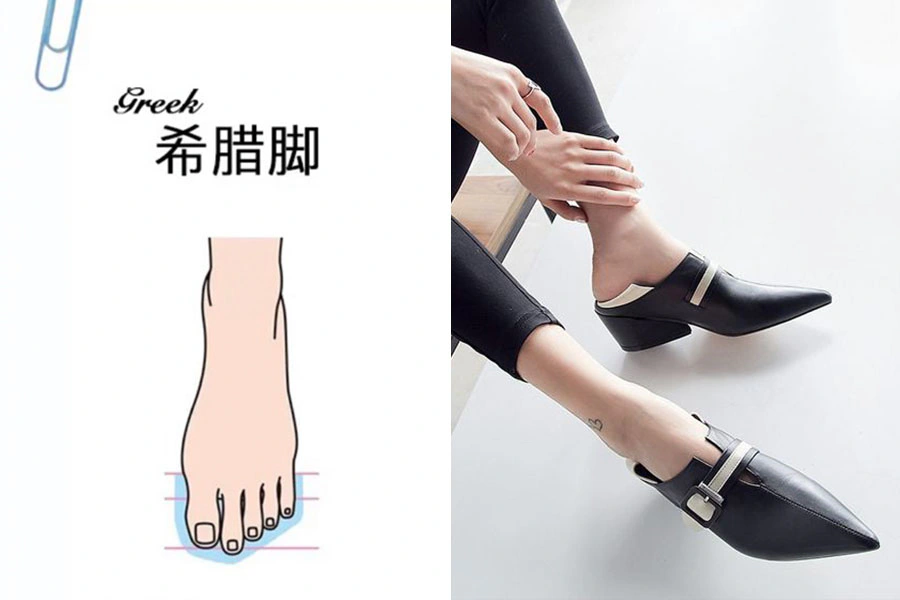 腳型X鞋型的選擇 希臘腳-尖頭鞋|美周報
