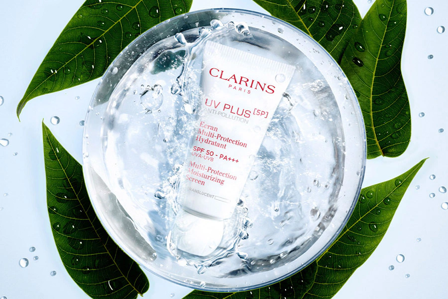 4月新品 CLARINS克蘭詩 5P防禦UV水凝乳（三色－透明/baby粉/亮顏紫）｜美周報