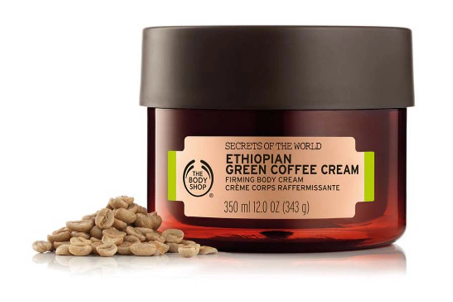 身體緊實乳液推薦 THE BODY SHOP 綠咖啡淨化緊實身體美膚霜|美周報