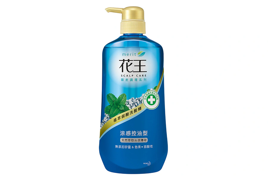 花王 植萃弱酸洗髮精涼感控油型-沁涼薄荷｜美周報