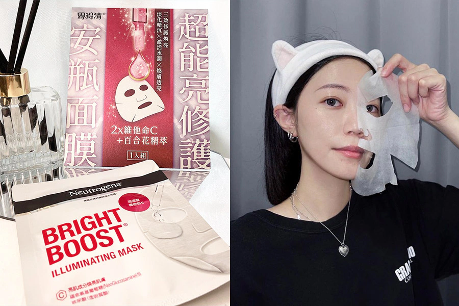 2波百人試用,全新升級的露得清強勢回歸,百萬面膜天后推出的亮白面膜VS保濕面膜到底怎麼選?|美周報