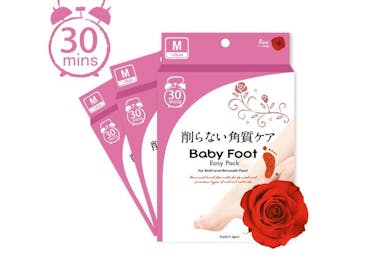 好評《足膜》推薦｜Baby Foot 寶貝腳3D立體足膜30分鐘快速版｜美周報