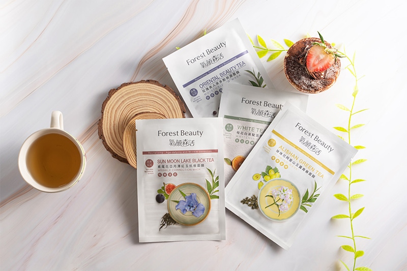 氧顏森活Forest Beauty 珍珠花阿里山玉露青春面膜/鳶尾花日月潭紅玉抗痕面膜|美周報