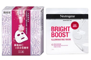 Neutrogena露得清 超能亮修護安瓶面膜｜美周報