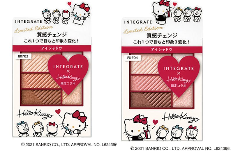 INTEGRATE櫻特芮 Hello Kitty 三度漸層眼影｜美周報