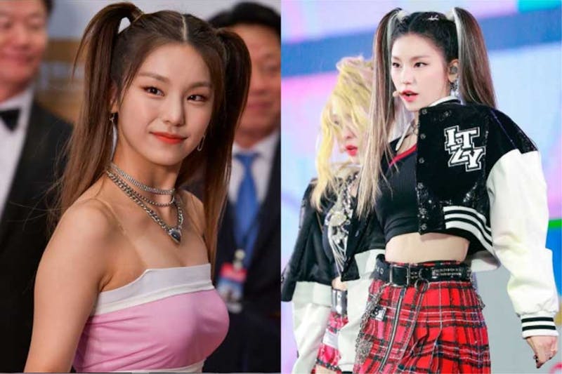 ITZY 禮志 雙馬尾