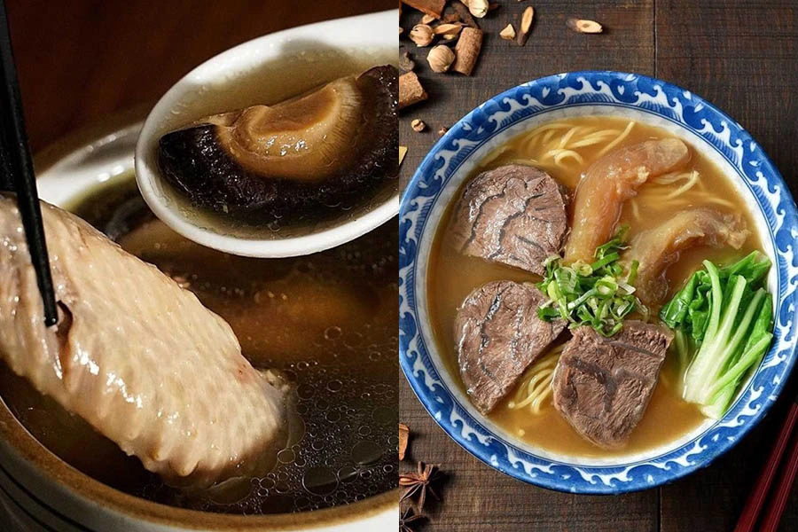 消夜推薦，牛肉麵.雞湯