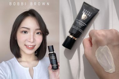 妝前乳推薦-bobbibrown-冬蟲夏草精華亮膚持妝乳