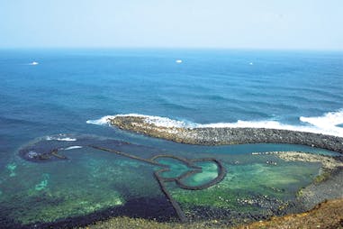 澎湖景點_七美雙心石滬