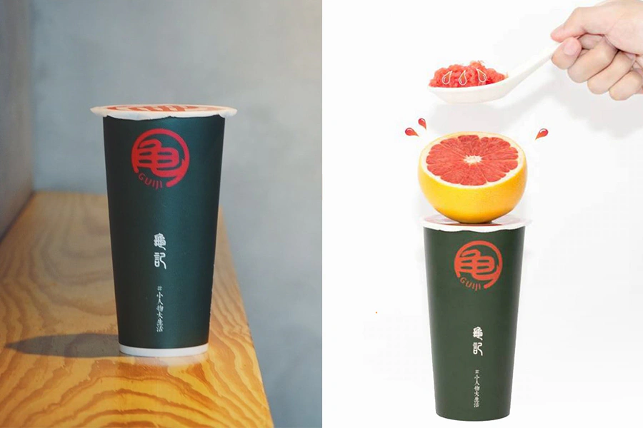 葡萄柚綠茶推薦|龜記「紅柚翡翠」
