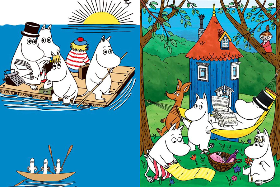 「嚕嚕米」 姆明 Moomin