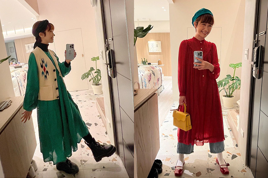 Lulu黃路梓茵私服穿搭